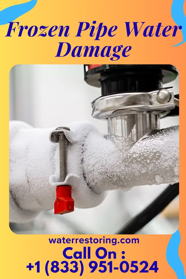 Frozen Pipe Water Damage in Lithopolis, OH